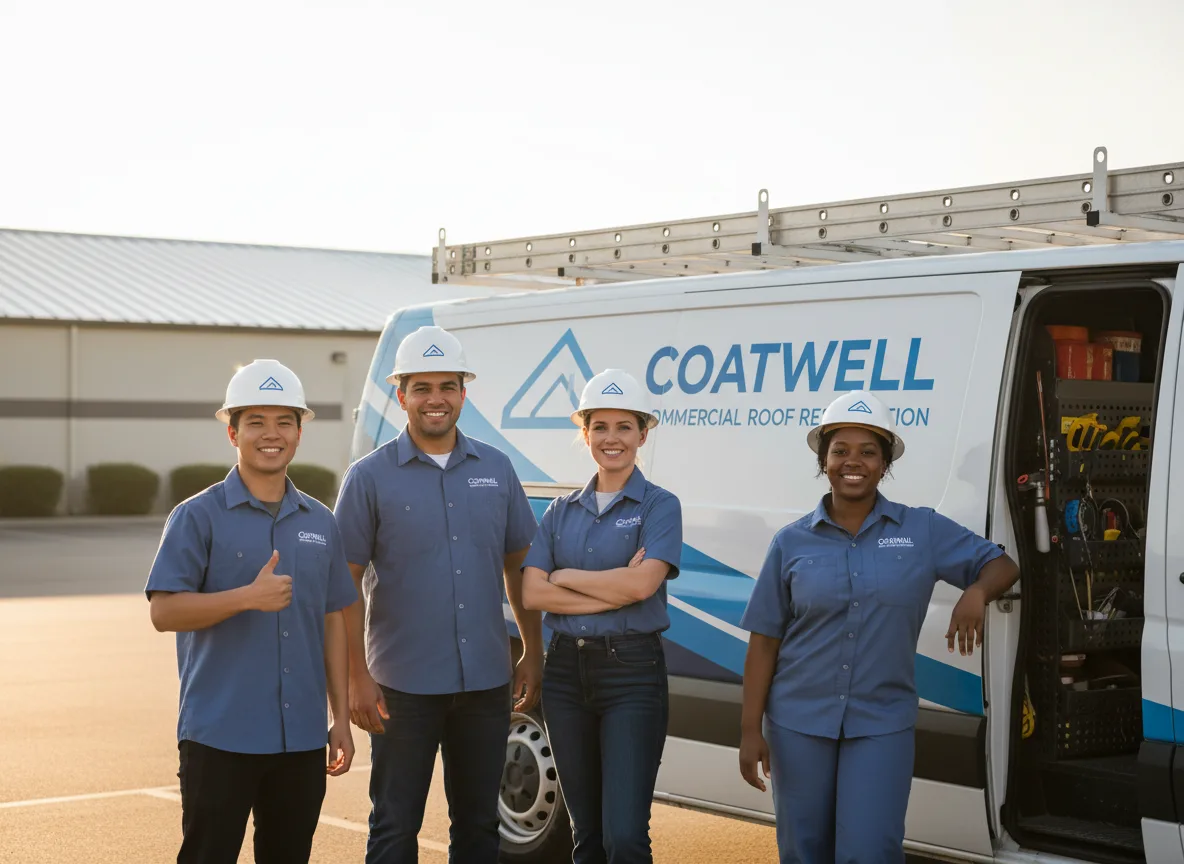 Commercial roof coating company in Bryan, TX